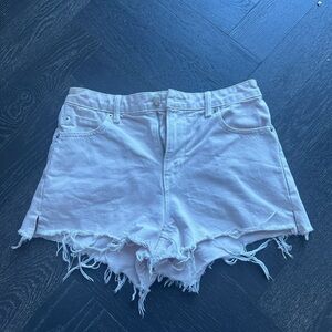 Alexander wang denim shorts